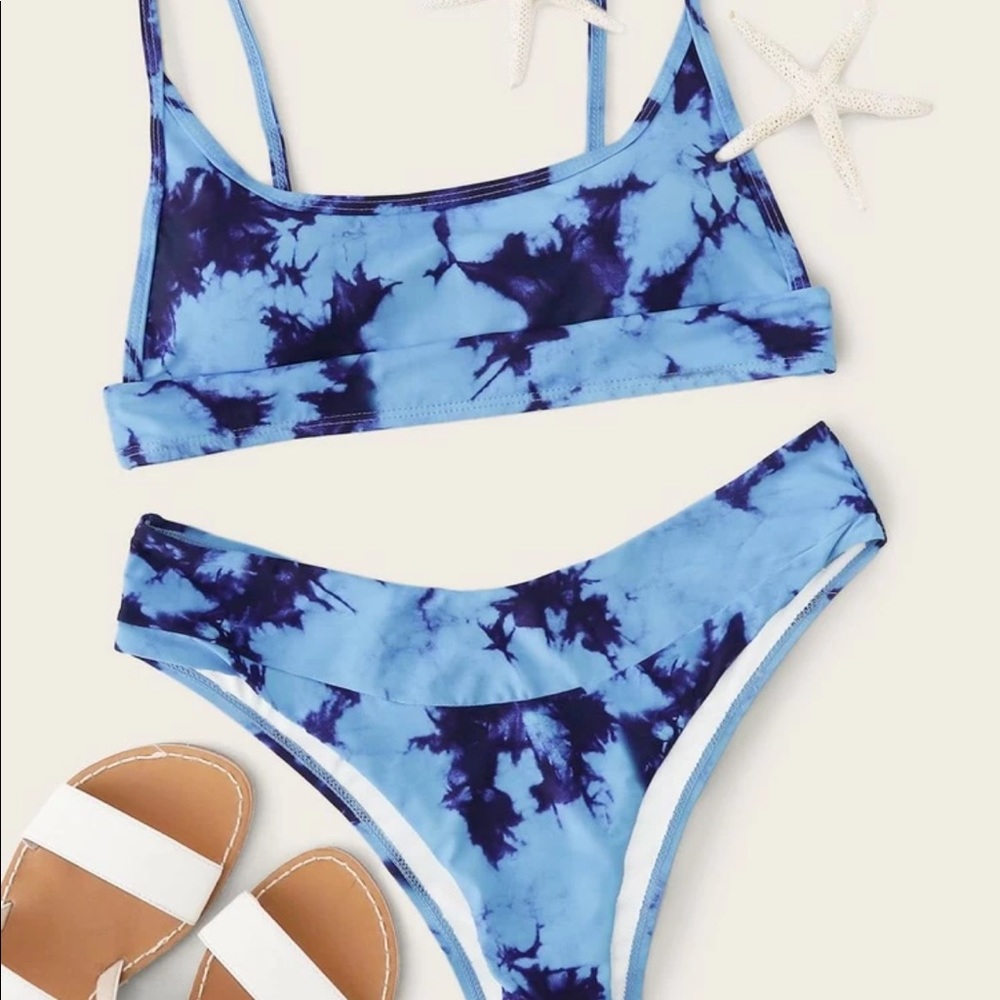 Tye dye bikini set